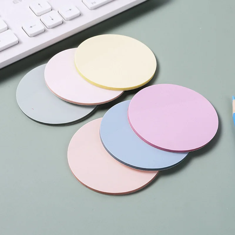 

50 Sheets Waterproof Transparent Posted it Sticky Note Pads Notepads PET Memo Pad for Page Marker Planner Stickers Office School