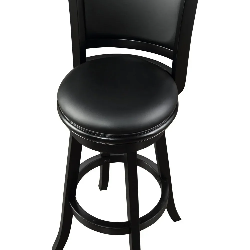 34 дюймовый стул сверхвысокий поворотный барный черный