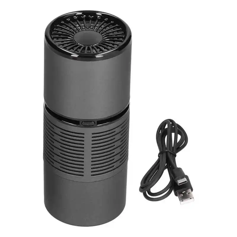 

Air Cleaner Adjustable Comfortable Car Purifier with USB Power Cord for Office for Home