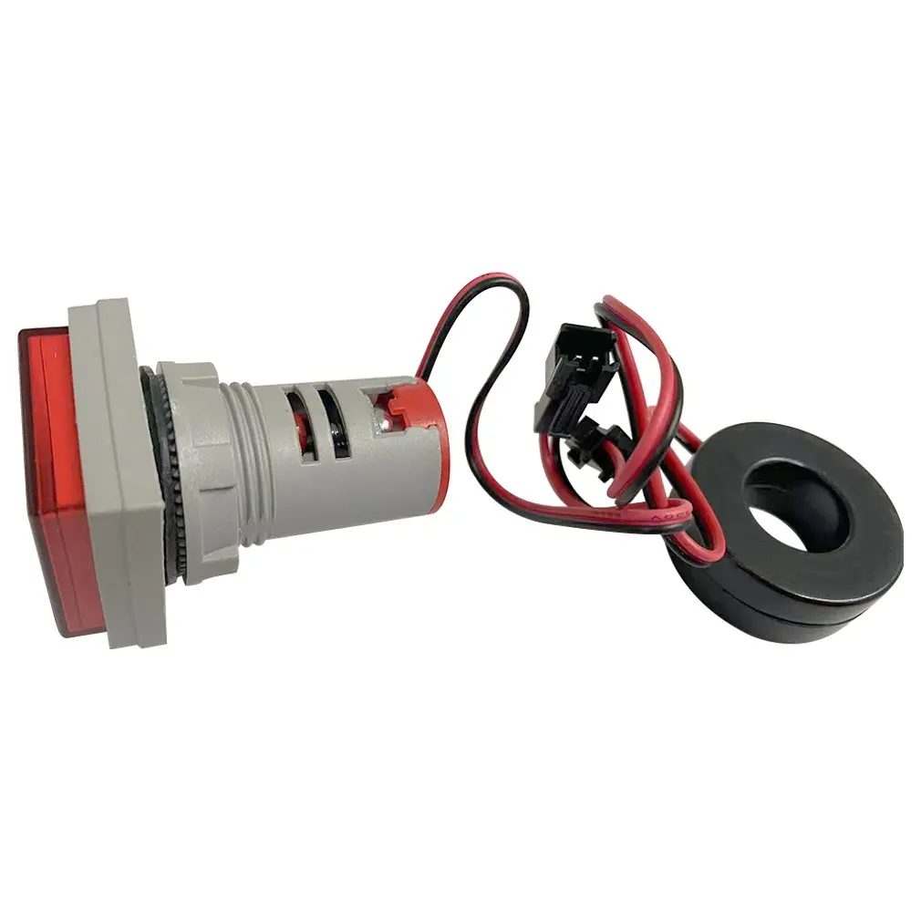 

ST17VAH 3 In 1 Voltmeter Ammeter At Hz Digital Voltage Indicator AC 60-500V 0-100A 20-75Hz 3 In 1 Indicator