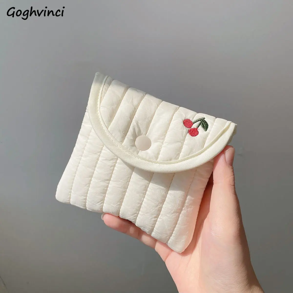 Ins Embroidery Coin Purses Women Floral Sweet Money Bags Students All-match Portable Korean Mini Square Wallets Hasp Purse Chic