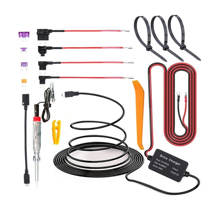 

Адаптер для автомобильного зарядного устройства B36B, мини-адаптер с Micro USB на 5 В, 12-24 В, 2 А, импульсный источник питания для автомобилей, приборной панели