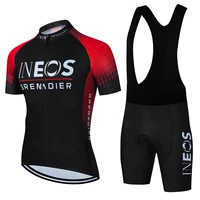 mens cycling jersey suit 2022 new ineos summer cycling clothing quick drying set racing sport mtb bicycle jerseys bike uniform