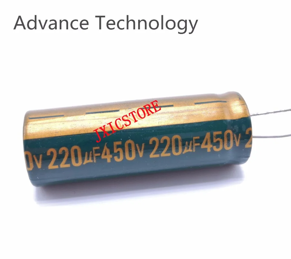

1-3pcs/lot 450v 220UF aluminum electrolytic capacitor 450v220uf 20% size 18*50MM