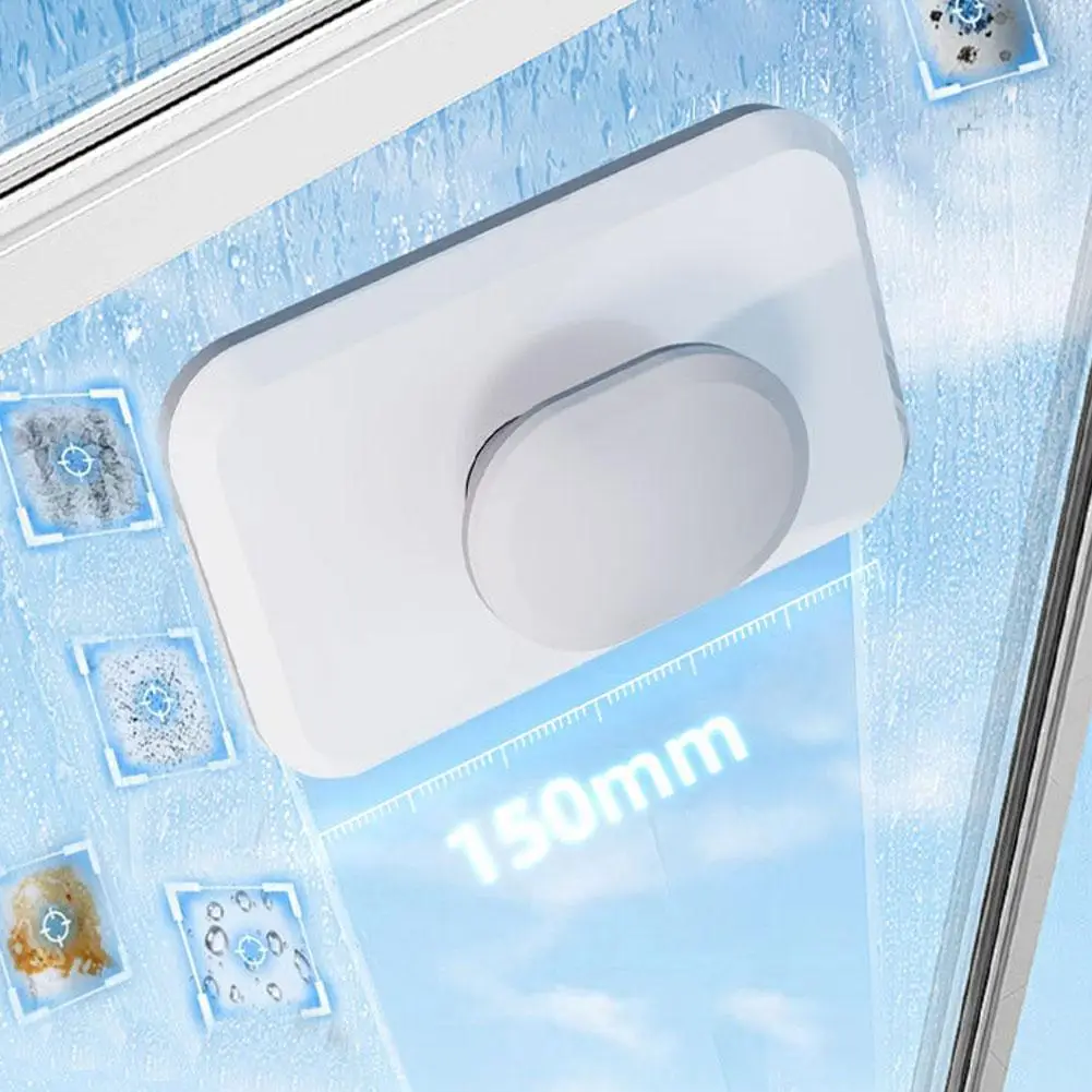 Новинка 2024 Высококачественная Магнитная щетка для мытья окон двусторонняя