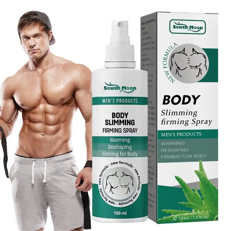 

Спрей для похудения тела, мягкий натуральный укрепляющий спрей, многофункциональный практичный спрей для мужчин всех типов кожи