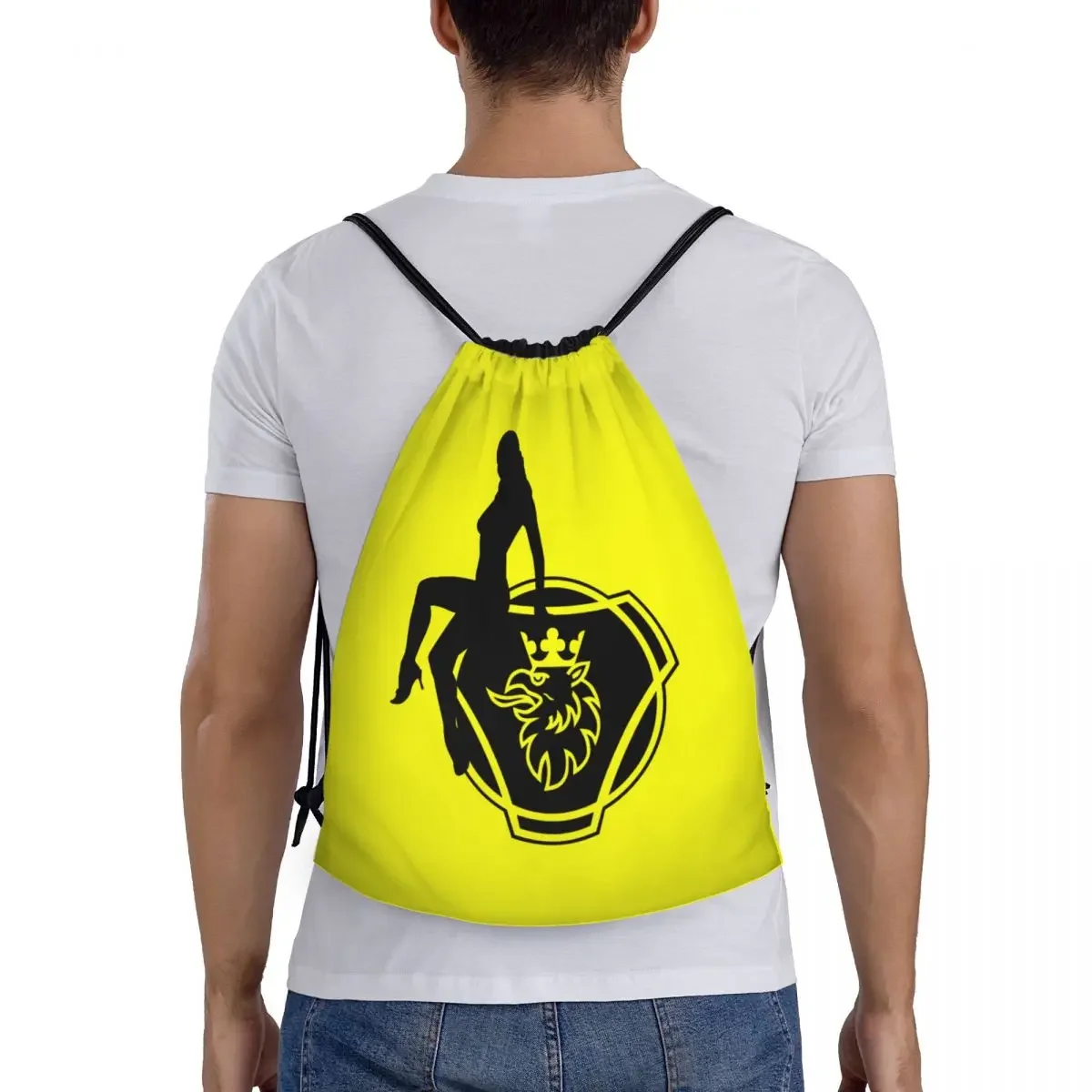 Оригинальные шведские сумки Saabs Scanias awstring для тренировок йоги рюкзаки мужчин и