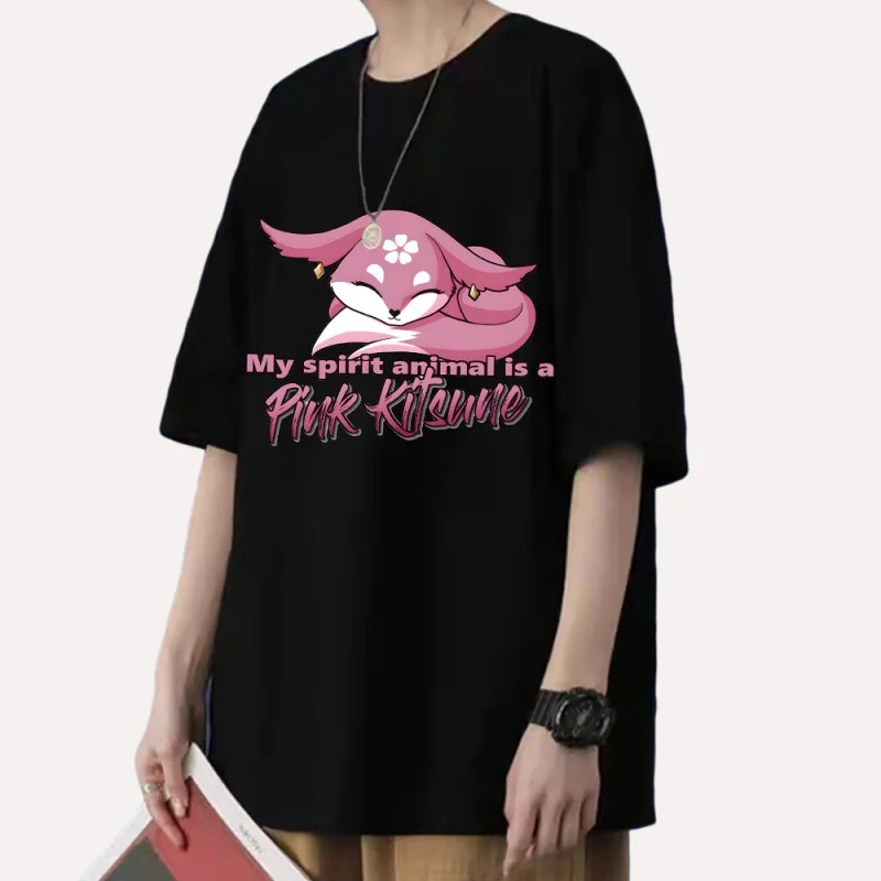 Футболка женская/мужская с коротким рукавом повседневная Милая рубашка в стиле