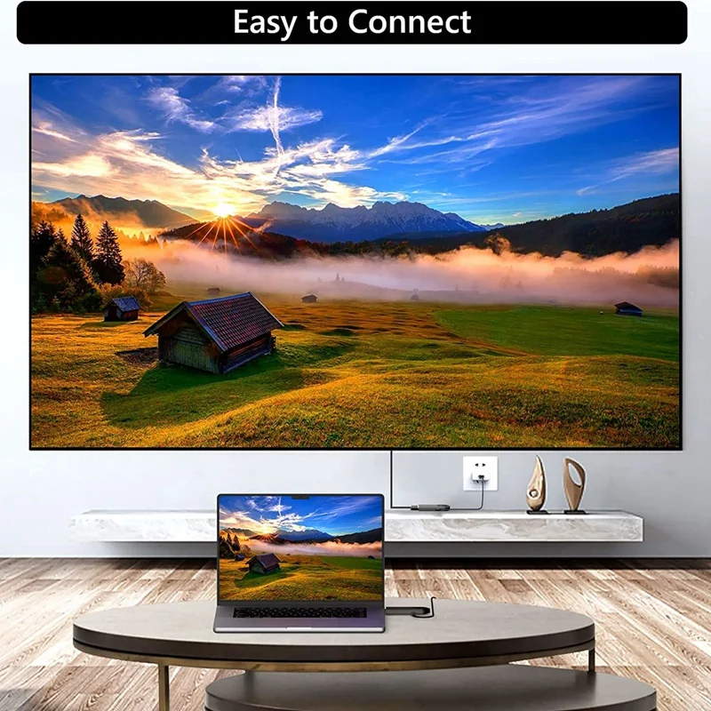 Беспроводной совместимый передатчик и приемник двойной адаптер поддержка 4K при