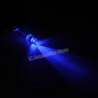 100pcs 3mm blue light led light emitting diode lamp beads dip f3 blue light bright lamp beads