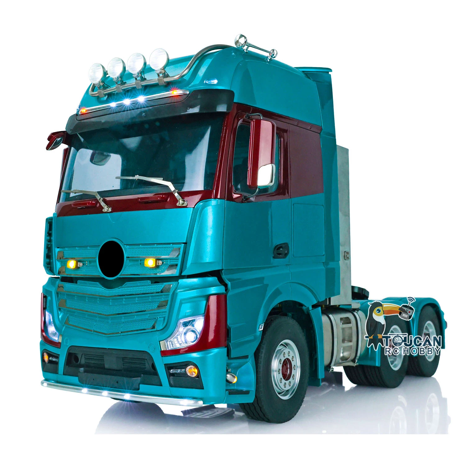 Фото Lesu 1/14 RC тягач металлическое шасси кабина 1851 3363 свет звук Toucanhobby Diy удаленная модель автомобиля Thzh1383-Smt2 №4