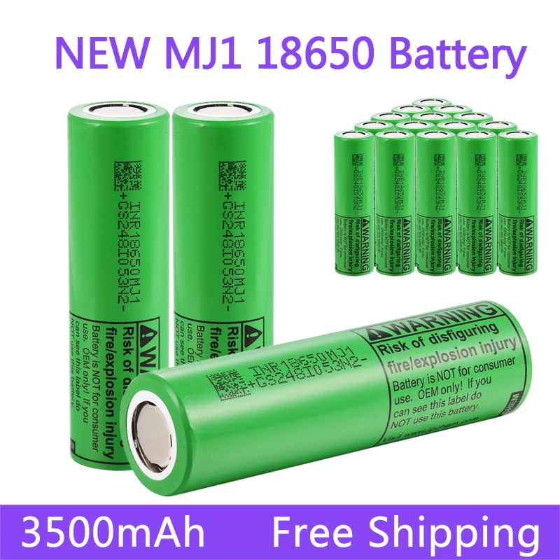 

New Original 18650 battery 3.7V 3500mAh 20A 18650 Rechargeable battery high-current For Flashlight batteries for 18650 Battery
