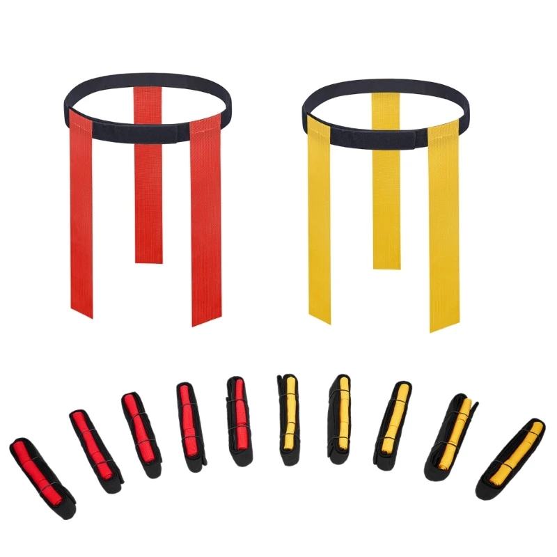 

12 игроков, ремни для футбола, флаг, набор для футбола для детей с 3 флагами на ремень