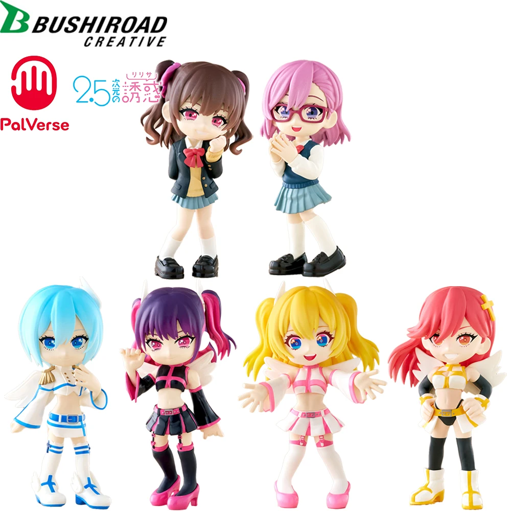 Фото Предпродажа, оригинальный Bushiroad Creative Palverse 2,5-Jigen No Yuuwaku Amano Ririsa Tachibana Mikari Kisaki Aria Nonoa, набор фигурок №1