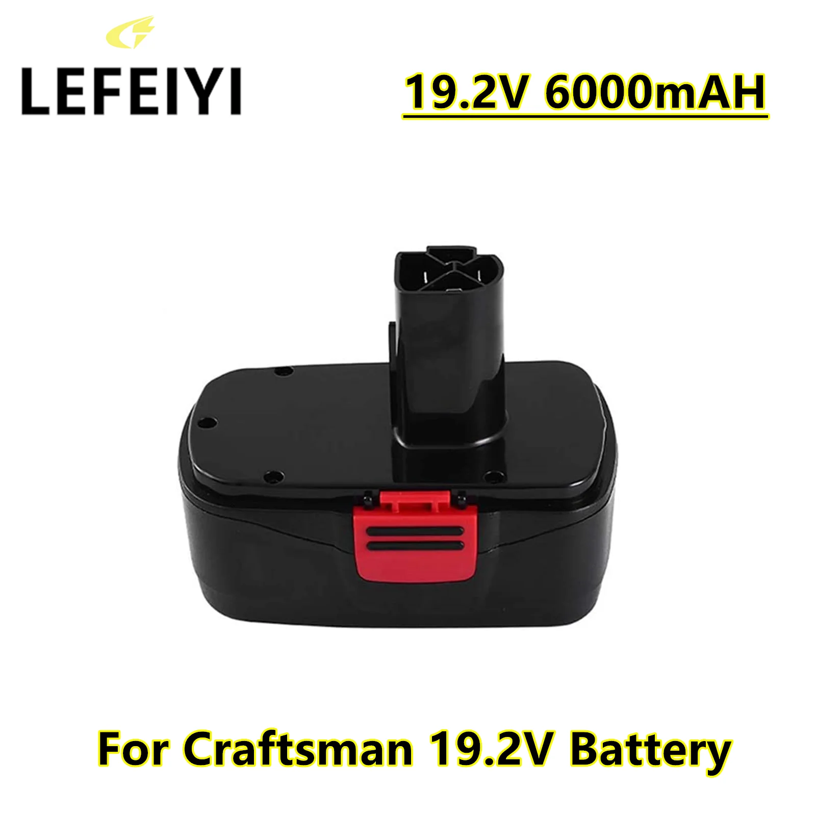 

6000mAh Ni-MH Replacement Battery for Craftsman 19.2V Battery C3 DieHard 130279005 130279003 130279017 315.113753 315.115410