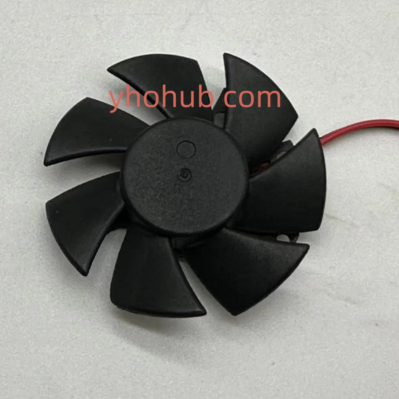 Фото XBLY XY-D05010S DC 12V 0.07A Диаметр 47 мм отверстие 35-35-27 мм 2-проводной Вентилятор охлаждения графического процессора №2