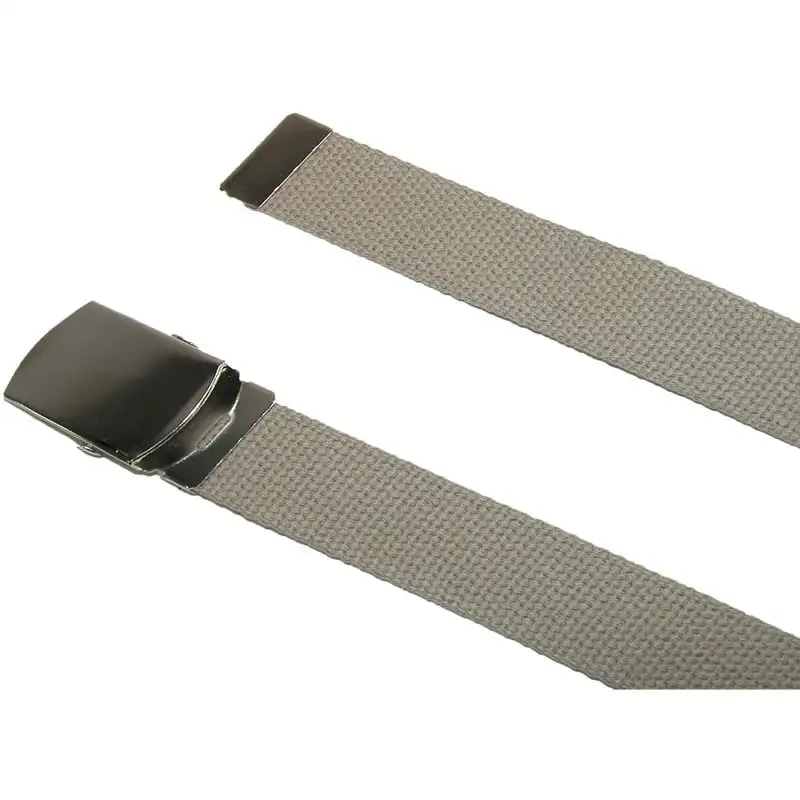 

High-Quality, Durable and Comfortable Cotton Design Nickel Buckle Belt for Big and Tall Men - Strong and Adjustable.