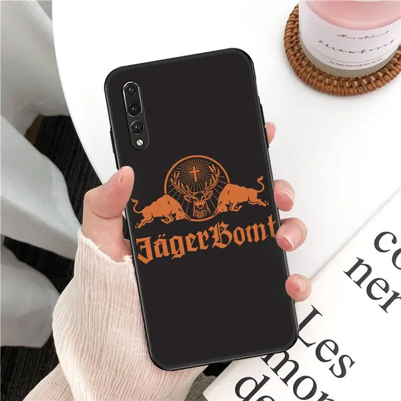 Чехол Jagermeister с логотипом для телефона Samsung S21 A10 Redmi Note 7 9 Huawei P30Pro Honor 8X 10i чехол |