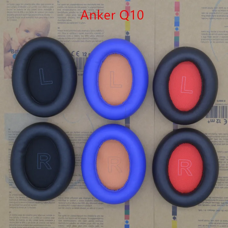 

Ear Pads Cushion Replacement for Anker Soundcore Life Q10 Q20 Q30 Q35 Headphone Memory Foam Earpads Soft Protein Earmuffs