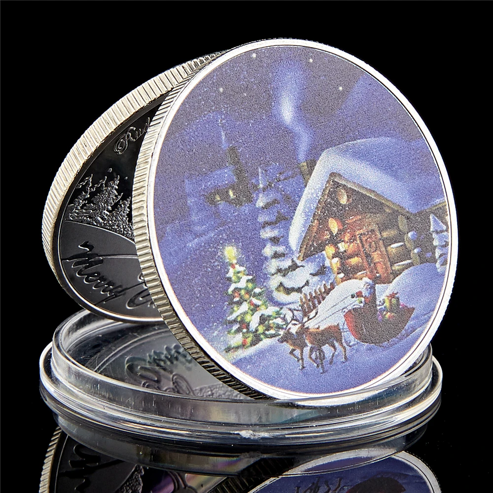 

Санта-Клаус коллекционная монета SMJY