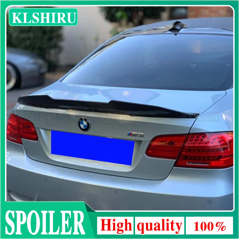 

High Quality E92 Car Rear Spoiler Wing Trunk Lip For BMW E92 335i 328i 2005-2012 PSM Style Rear Roof Lip Spoiler Wing Lip Trim