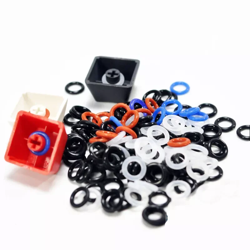 

120PCs Keycaps O Ring Seal Switch Sound Dampeners For Cherry MX Keyboard Damper Replacement Noise Reduction Keyboard O-ring Seal