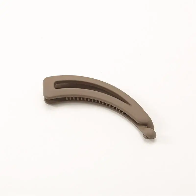 Матовый винтажный зажим-банан для вьющихся длинных прямых коротких волос коготь