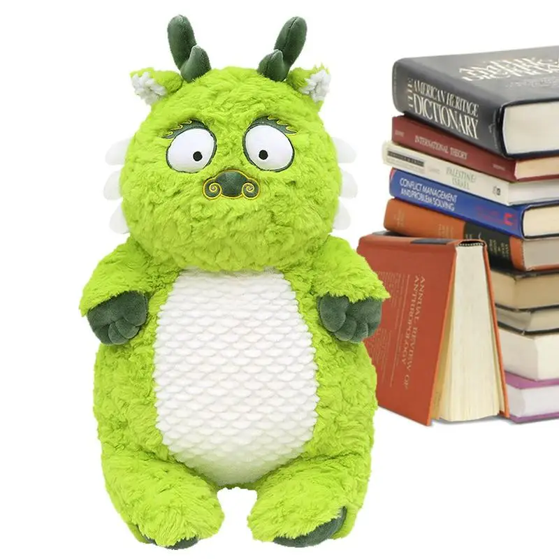 

Плюшевая кукла дракон, мультяшная кукла дракона 2024, китайская идентификация знака зодиака, набитая на новый год