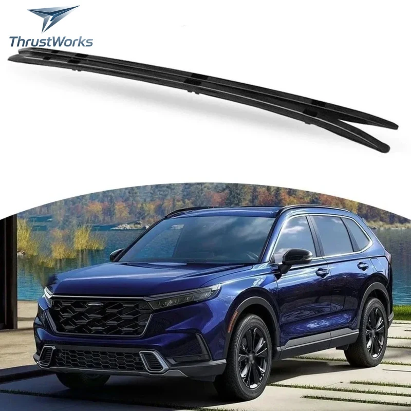 Фото Новые алюминиевые багажники на крышу (2 шт.) для Honda CR-V 2023-2025 – премиальные автомобильные аксессуары №3