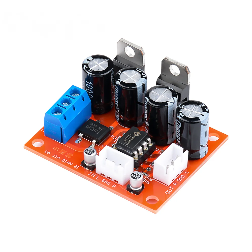 

AIYIMA Audio Preamplifier Board NE5532 OP AMP Amplifier Preamp Tone Board Dual AC9-15V Power Power DIY Home Sound Theater