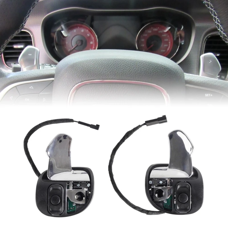 

Auto Accessories 2 Pack Paddle Shift Shifter Set Compact-size 5RQ09DX9AC Durable