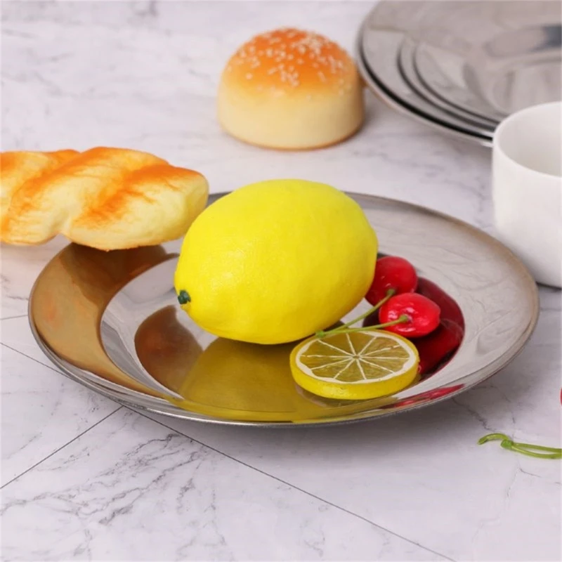 Набор тарелок из 6 предметов блюдо для стейка в стиле вестерн круглые тарелки