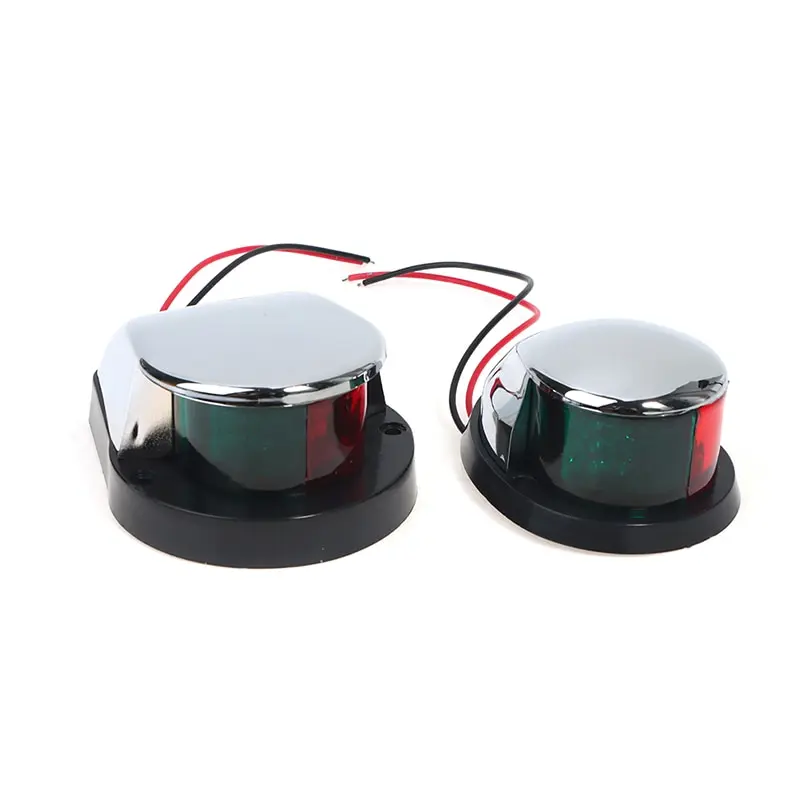 

Boat Lights Red ; Green 12V LED Bow Navigation Light Sailing Signal Light Red Green Light For Marine Boat Yacht Warning Light