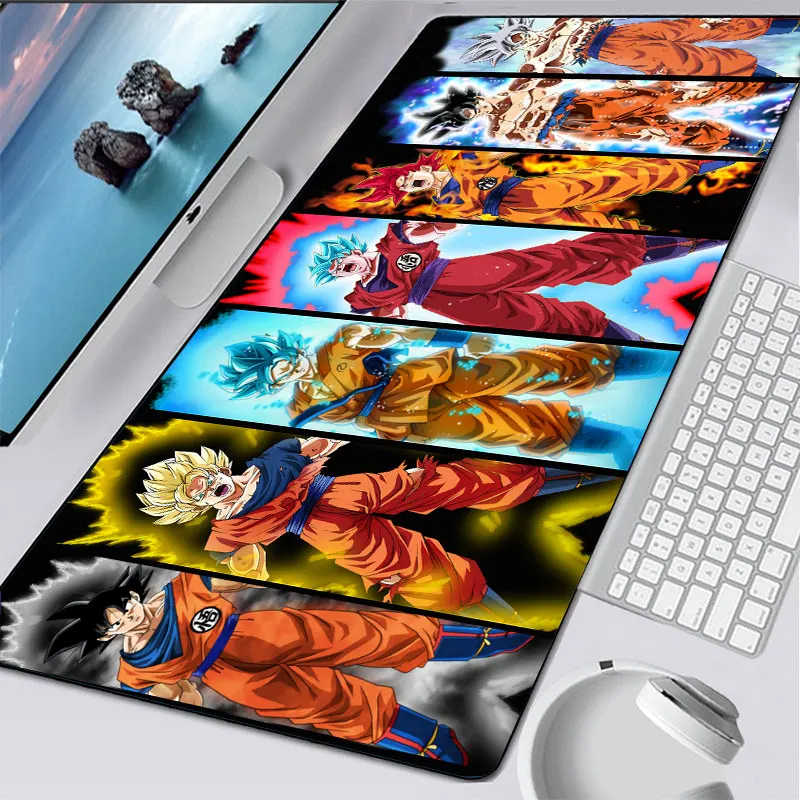 

Anime DBS Mouse Pad Rectangle Non-Slip Rubber Desktop Computer Game Mouse Mat Playmat Gamemat keyboard mouse pad gift