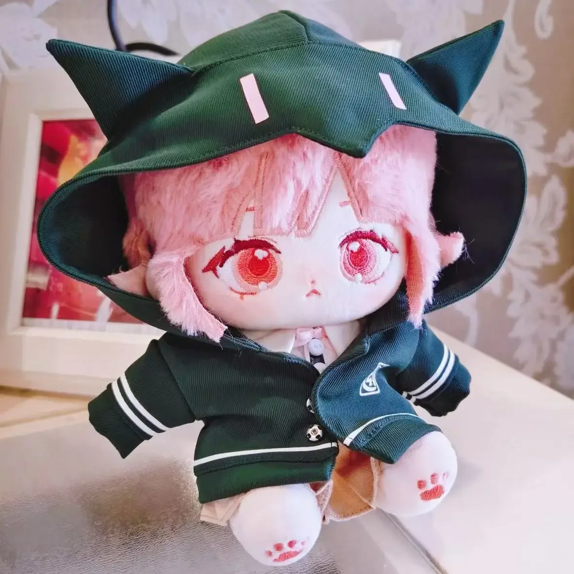 20 см аниме-роле Nanami ChiaKi annuannuannu Viss 수 von Kawaii Cotton Stuffed Body Косплей Плюшевая фигурка