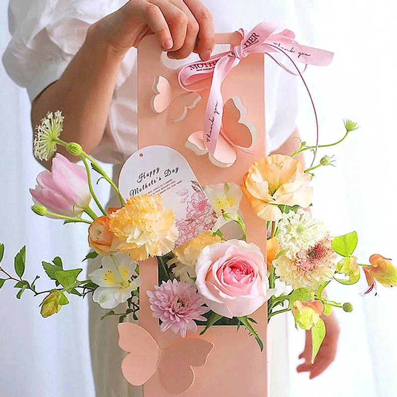 Flower Arrangement Box Valentine Party Gift Packing Boxes