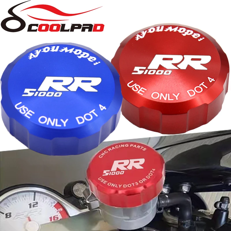 

Motor Bike Front Brake Oil Cap Fluid Reservoir Cover For BMW S1000 RR S1000RR 2008-2021 2020 Parts