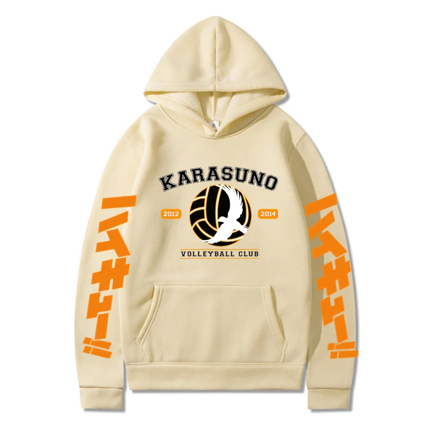 

Толстовка Haikyuu Fly Мужская с высоким графическим принтом, модная кофта с капюшоном в стиле японского аниме, флисовый свитшот в стиле хип-хоп, п...