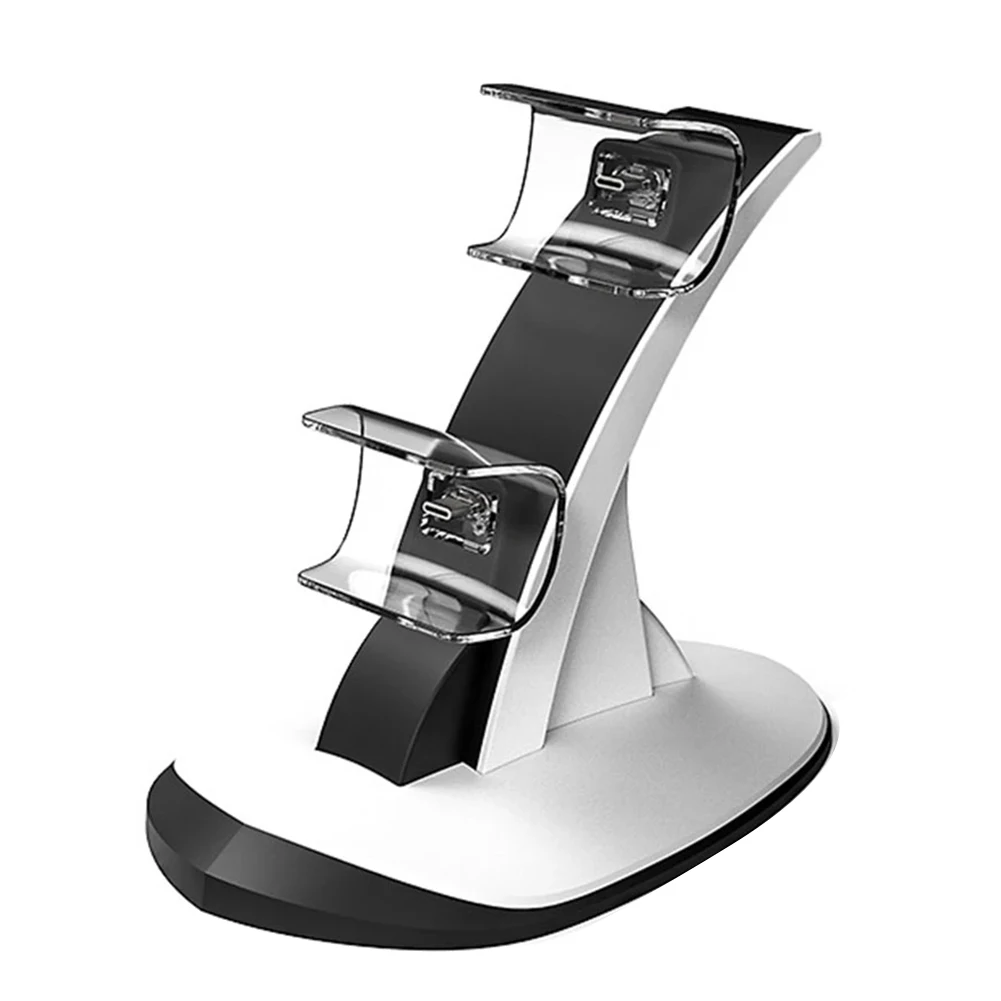 

Двойное быстрое зарядное устройство, подставка, беспроводной контроллер геймпада, зарядная станция для PS5 PlayStation 5, аксессуары для игровых а...