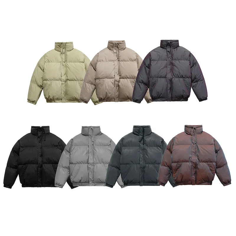 2023 Men'S Colorful Cotton Jacket Men'S And Women'S Thickened Casual Cotton-Padded Jacket Cotton-Padded Jacket Bread