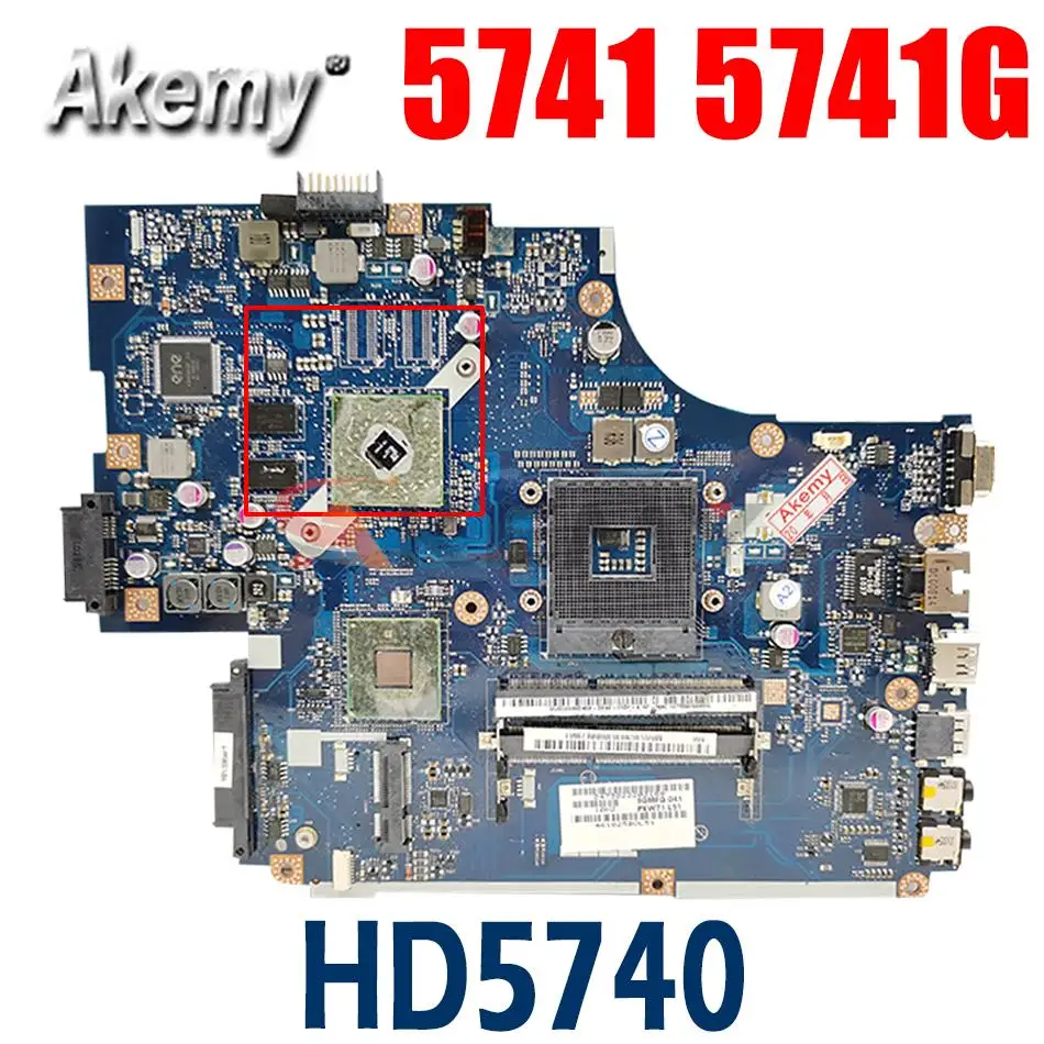 

Akemy For Acer aspire 5741 5741G Laptop Motherboard MBWJR02001 NEW70 LA-5891P HM55 DDR3 HD5740