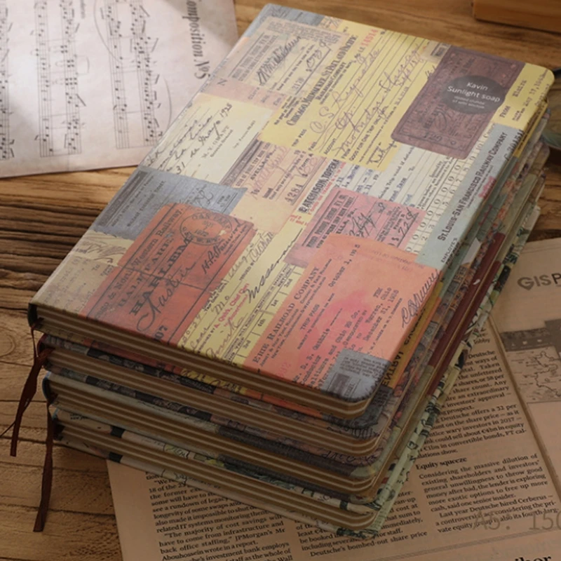 Изысканный журнал путешествий A5 блокнот в твердой обложке идеально подходит для