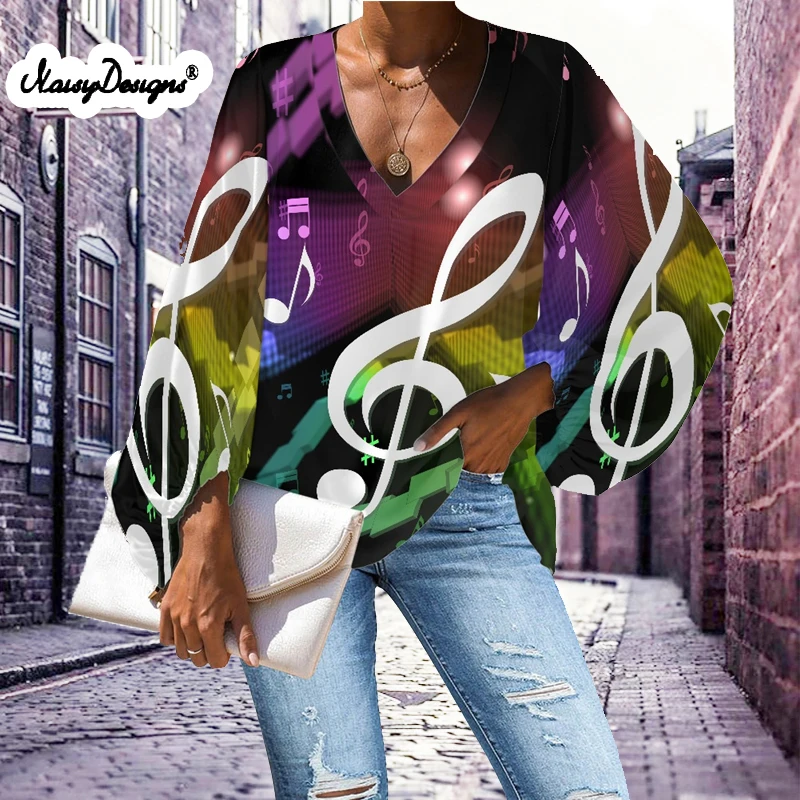 Noisydesigns/Винтажные шифоновые Женские топы с красным грибом 4XL новые летние рубашки