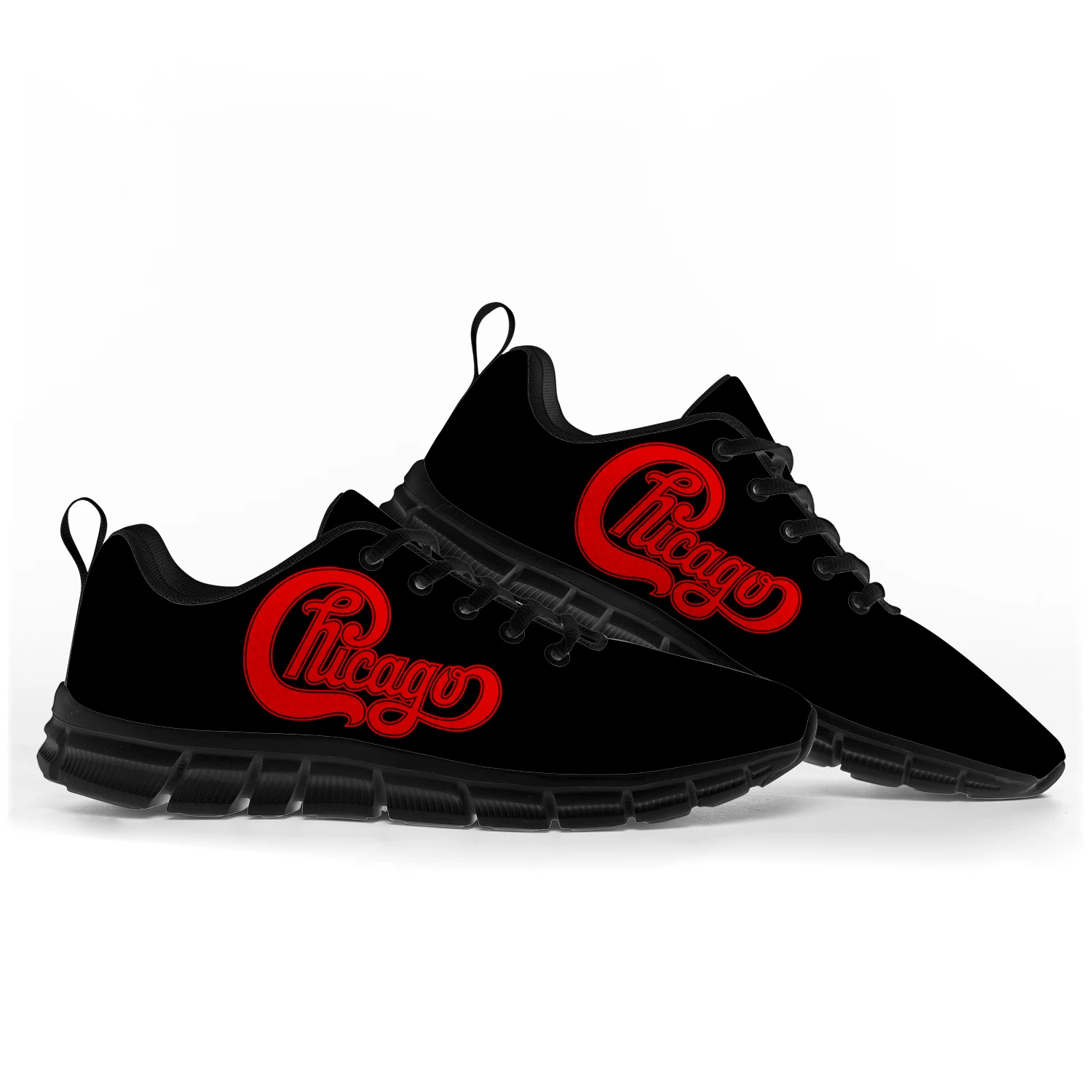 

Chicago Band Rock Band Sports Shoes Mens Womens Teenager Kids Children Sneakers Casual Custom High Quality Couple Shoes Black