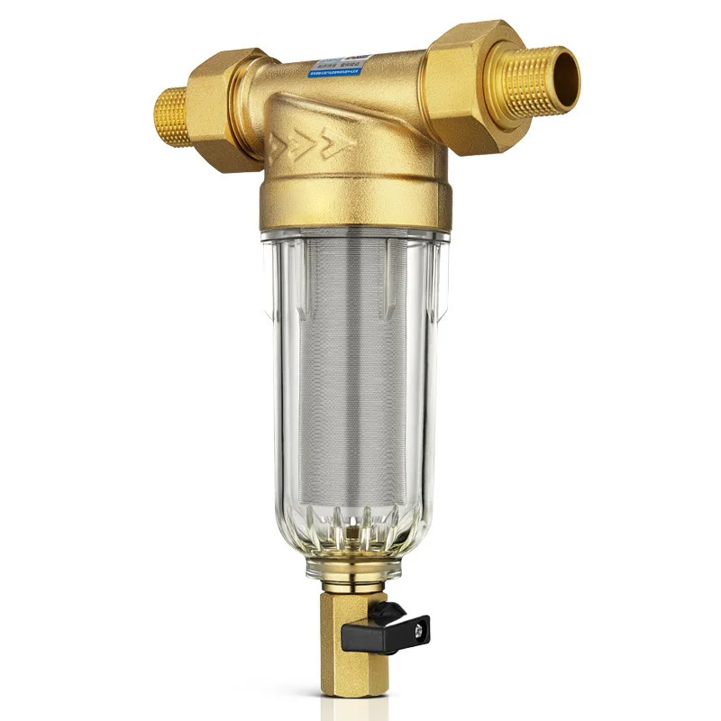

Brass Prefilter Water Purifier Tap Water Well Water Backwashing High-efficiency Domestic Water Purifier Prefilter