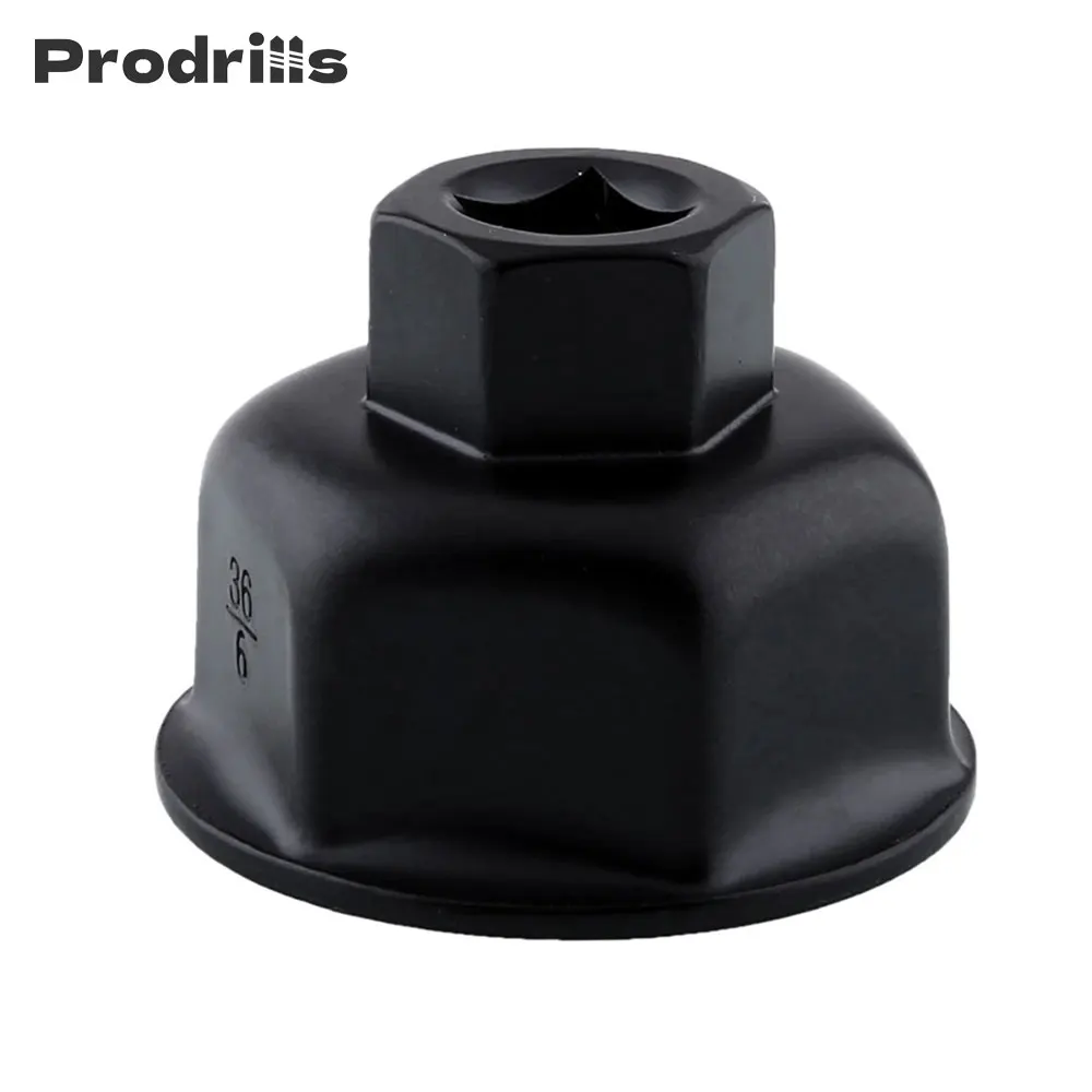 Торцевой ключ 27/32/36 мм для автомобильного масляного фильтра, гаечный ключ, инструмент для удаления торцевых головок с 6 канавками для BMW, Audi, VW