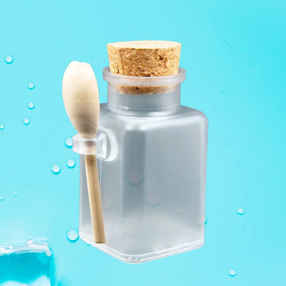 

6 Pcs Bath Salt Powder Holder Plasticos Para Comida Pot Jar Powder Container Refillable Container Bottled