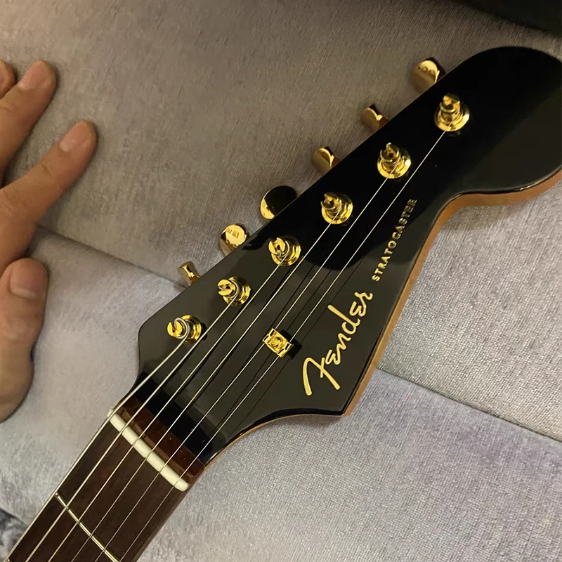 Fender Guitar Head LOGO Sticker Metal Label