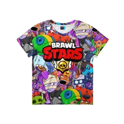 Children's T-shirt 3D Brawl Stars | Детская одежда и обувь