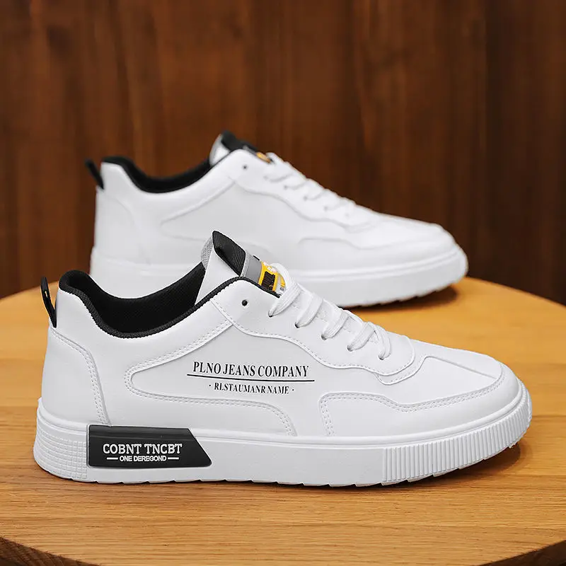 

Men Casual Shoes New Fashion Flat Breathable White Lightweight Sneakers Men's Sneakers Outdoor Sneakers Travel Sneakers Footwear